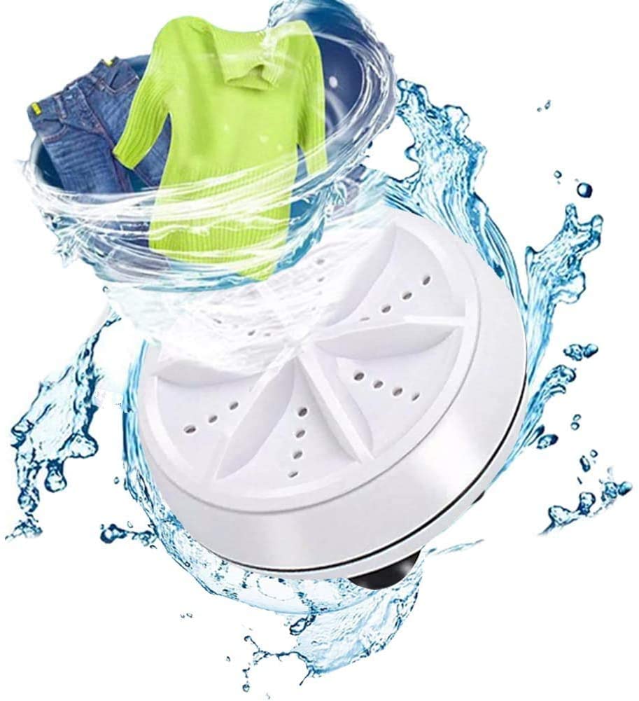 2 in 1 Mini Ultrasonic Washer & Cleaner